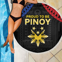 Philippines Independence Day Beach Blanket Proud To Be Pinoy