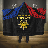 Philippines Independence Day Hooded Blanket Proud To Be Pinoy