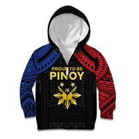 Philippines Independence Day Kid Hoodie Proud To Be Pinoy