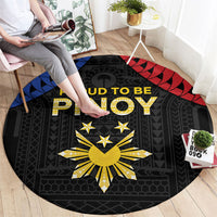 Philippines Independence Day Round Carpet Proud To Be Pinoy