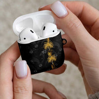 Hawaiian Honu And Surfboards AirPods Case Gold Style - Polynesian Pride
