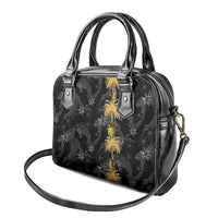 Hawaiian Honu And Surfboards Shoulder Handbag Gold Style - Polynesian Pride