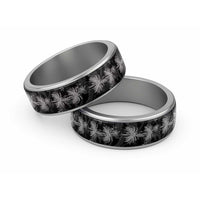 Hawaiian Honu And Surfboards Classic Ring Silver Style - Polynesian Pride