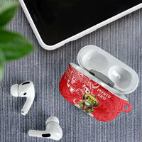 Puerto Rico AirPods Case Coqui Frog With Polynesian Pattern - Polynesian Pride