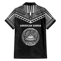 American Samoa MLK Day Family Matching Off The Shoulder Long Sleeve Dress and Hawaiian Shirt Polynesian Style