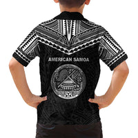 American Samoa MLK Day Family Matching Off Shoulder Short Dress and Hawaiian Shirt Polynesian Style