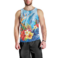 Polynesia Humpback Whale Men Tank Top Ocean Style