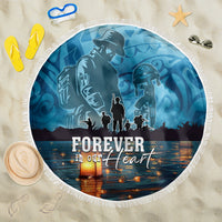 Hawaii Memorial Day Lantern Floating Beach Blanket Always In Our Hearts