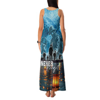 Hawaii Memorial Day Lantern Floating Family Matching Tank Maxi Dress and Hawaiian Shirt Always In Our Hearts LT05 - Polynesian Pride