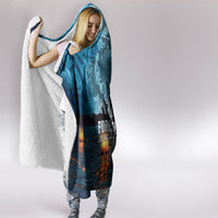 Hawaii Memorial Day Lantern Floating Hooded Blanket Always In Our Hearts