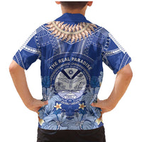 Marshall Islands Jemenei Day Family Matching Mermaid Dress and Hawaiian Shirt Polynesian Tribal Tattoo Seashell Necklace LT05 - Polynesian Pride