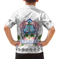 Guam Chamorro Liberation Day Family Matching Off The Shoulder Long Sleeve Dress and Hawaiian Shirt 82nd Anniversary LT05 - Polynesian Pride