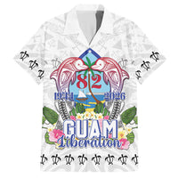 Guam Chamorro Liberation Day Hawaiian Shirt 82nd Anniversary LT05 White - Polynesian Pride
