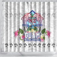 Guam Chamorro Liberation Day Shower Curtain 82nd Anniversary LT05 - Polynesian Pride