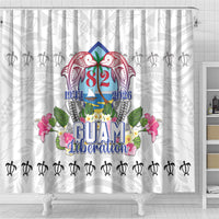 Guam Chamorro Liberation Day Shower Curtain 82nd Anniversary LT05 - Polynesian Pride