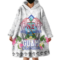 Guam Chamorro Liberation Day Wearable Blanket Hoodie 82nd Anniversary LT05 - Polynesian Pride