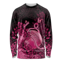 Personalised Cancer Fighter Long Sleeve Shirt I Beat Cancer