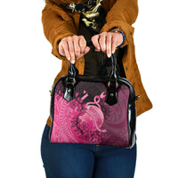 Cancer Fighter Shoulder Handbag I Beat Cancer LT05 One Size Pink - Polynesian Pride