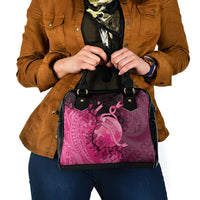 Cancer Fighter Shoulder Handbag I Beat Cancer LT05 - Polynesian Pride