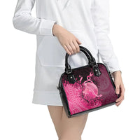 Cancer Fighter Shoulder Handbag I Beat Cancer LT05 - Polynesian Pride
