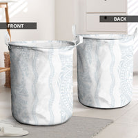 Samoa Lotu Tamaiti Laundry Basket Teuila With Tribal Motifs LT05 - Polynesian Pride