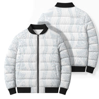 Samoa Lotu Tamaiti Bomber Puffer Jacket Teuila With Tribal Motifs LT05 - Polynesian Pride