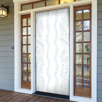 Samoa Lotu Tamaiti Door Cover Teuila With Tribal Motifs LT05 - Polynesian Pride