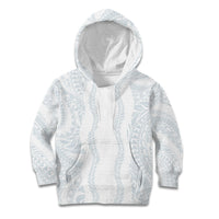Samoa Lotu Tamaiti Kid Hoodie Teuila With Tribal Motifs LT05 Hoodie White - Polynesian Pride