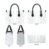 Samoa Lotu Tamaiti Leather Bag Teuila With Tribal Motifs LT05 - Polynesian Pride
