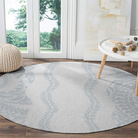 Samoa Lotu Tamaiti Round Carpet Teuila With Tribal Motifs LT05 - Polynesian Pride