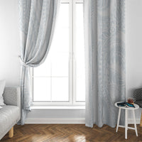Samoa Lotu Tamaiti Window Curtain Teuila With Tribal Motifs LT05 - Polynesian Pride