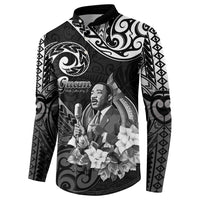 Guam MLK Day Button Sweatshirt The Legacy Of MLK