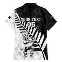 Custom New Zealand Cricket Family Matching Mermaid Dress and Hawaiian Shirt With Maori Pattern LT05 - Polynesian Pride