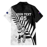 Custom New Zealand Cricket Hawaiian Shirt With Maori Pattern LT05 - Polynesian Pride