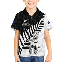 Custom New Zealand Cricket Hawaiian Shirt With Maori Pattern LT05 - Polynesian Pride