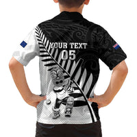 Custom New Zealand Cricket Hawaiian Shirt With Maori Pattern LT05 - Polynesian Pride