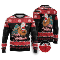 New Zealand Christmas Ugly Christmas Sweater Funny Santa Riding Kiwi Meri Kirihimete LT05 Black - Polynesian Pride