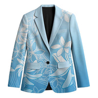 Tiare Tahiti Blazer Blue Polynesia Motifs - Polynesian Pride