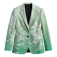 Tiare Tahiti Blazer Matcha Polynesia Motifs - Polynesian Pride