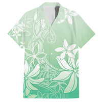 Tiare Tahiti Family Matching Summer Maxi Dress and Hawaiian Shirt Matcha Polynesia Motifs - Polynesian Pride