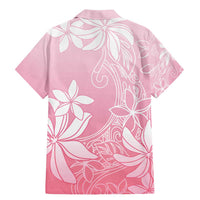 Tiare Tahiti Family Matching Mermaid Dress and Hawaiian Shirt Pink Polynesia Motifs LT05 - Polynesian Pride