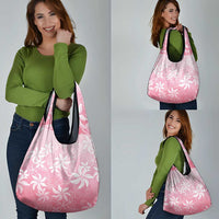 Tiare Tahiti Grocery Bag Pink Polynesia Motifs - Polynesian Pride