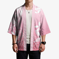 Tiare Tahiti Kimono Pink Polynesia Motifs LT05 - Polynesian Pride