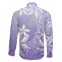 Tiare Tahiti Family Matching Puletasi and Hawaiian Shirt Purple Polynesia Motifs LT05 - Polynesian Pride