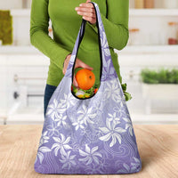 Tiare Tahiti Grocery Bag Purple Polynesia Motifs LT05 - Polynesian Pride