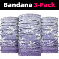 Tiare Tahiti Neck Gaiter Purple Polynesia Motifs LT05 package One Size: 25*50cm Purple - Polynesian Pride