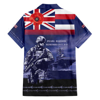 Hawaii Pearl Harbor Remembrance Day Family Matching Off The Shoulder Long Sleeve Dress and Hawaiian Shirt Flag Style LT05 - Polynesian Pride
