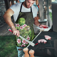New Zealand Aotearoa Kakapo Apron Maori Pattern With Manuka Galaxy Style - Polynesian Pride