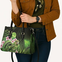 New Zealand Aotearoa Kakapo Leather Bag Maori Pattern With Manuka Galaxy Style - Polynesian Pride