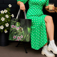 New Zealand Aotearoa Kakapo Tote Bag Maori Pattern With Manuka Galaxy Style - Polynesian Pride